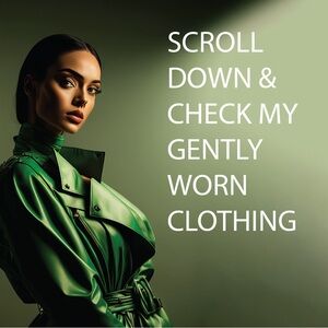 All the items from my personal closet, are in great to excellent condition.